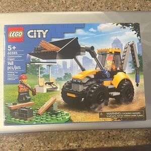 Lego Yellow and Black Building Set with Loader